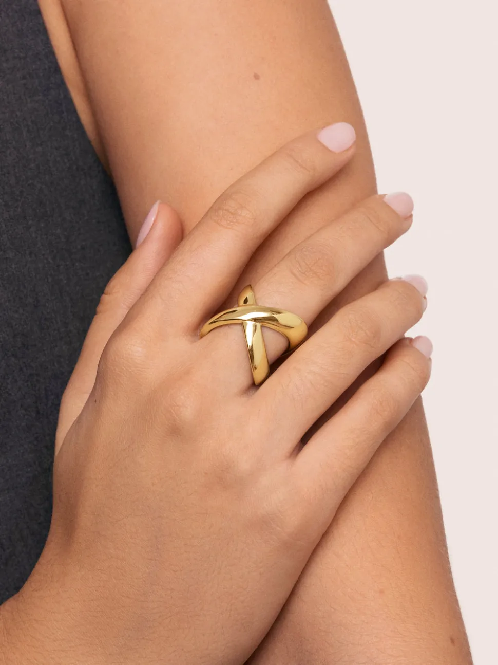 Anillo Always Acero Baño Oro