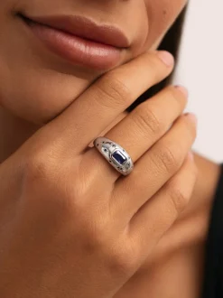 Anillo Charlotte Azul
