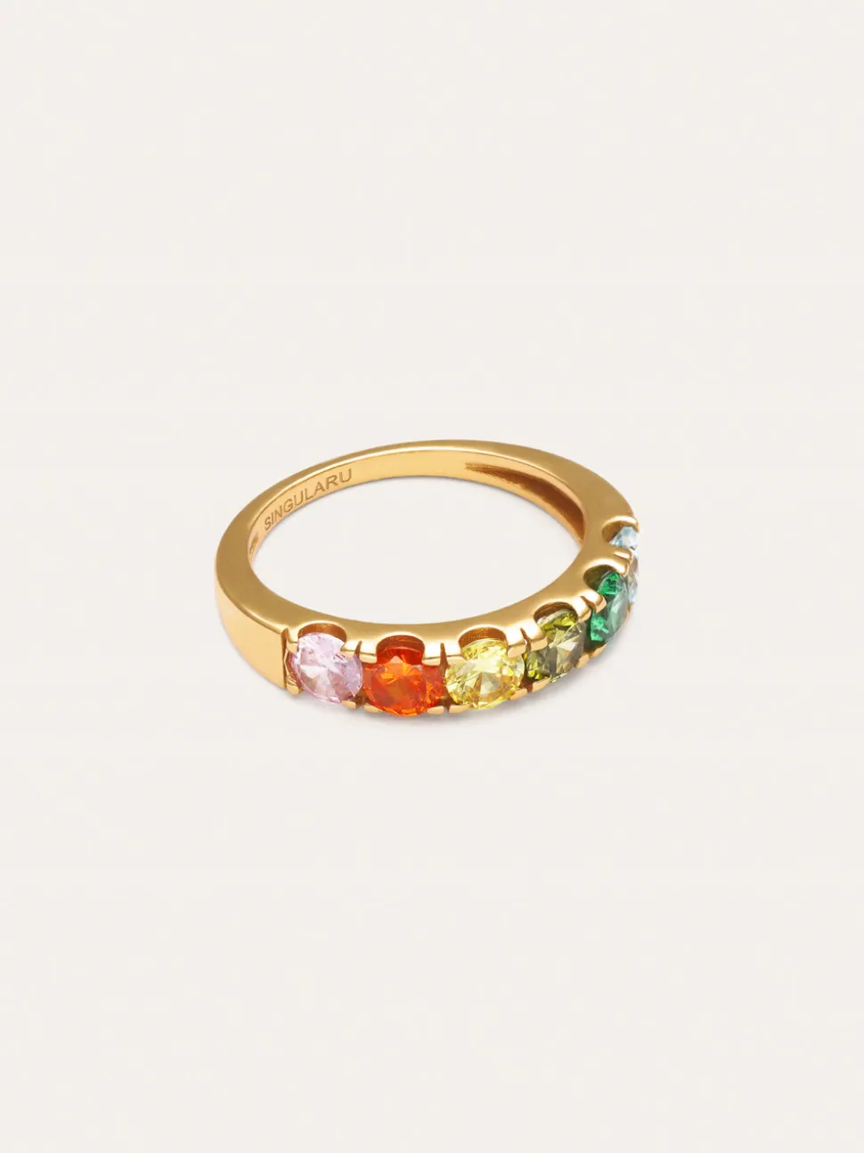 Anillo Colorway Baño Oro