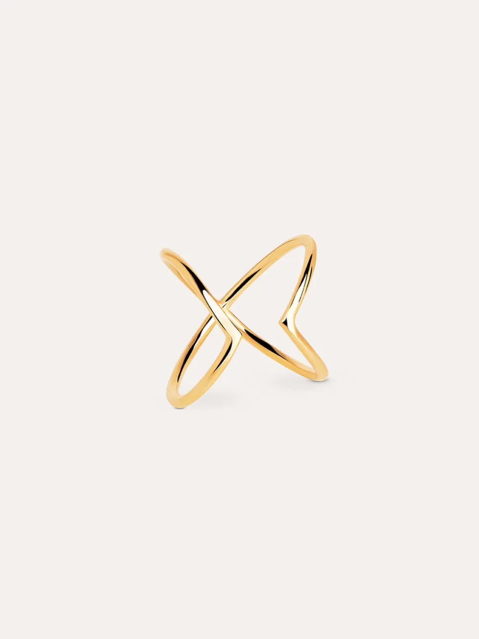 Anillo 4Ever Plata Baño Oro
