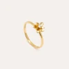 Anillo Gardenia Baño Oro