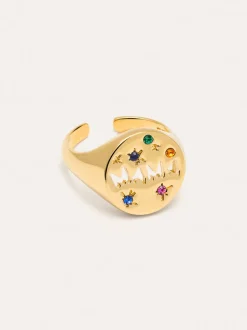 Anillo Mamá Baño Oro