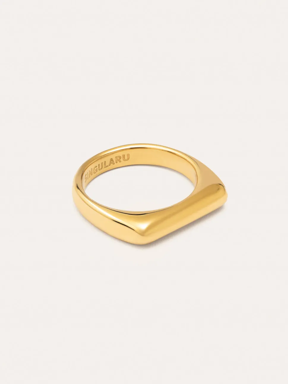 Anillo Mariana Acero Baño Oro