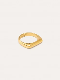 Anillo Mariana Acero Baño Oro