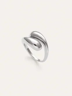 Anillo Maxi Abbraccio Acero