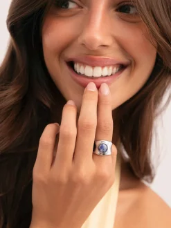 Anillo My Cianita Acero