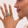 Anillo Ondina Acero