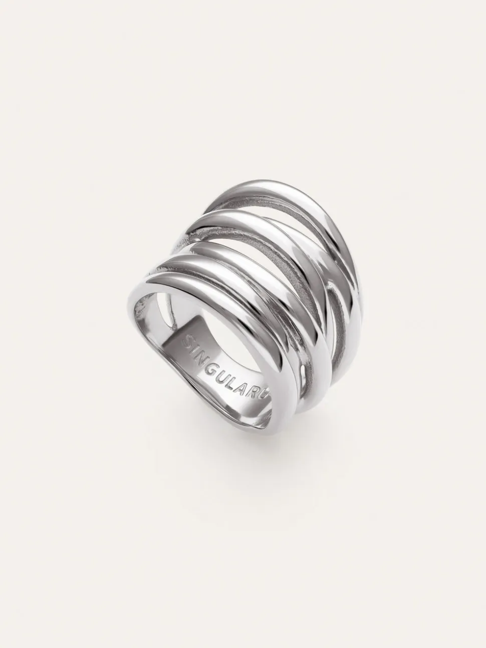 Anillo Ondina Acero