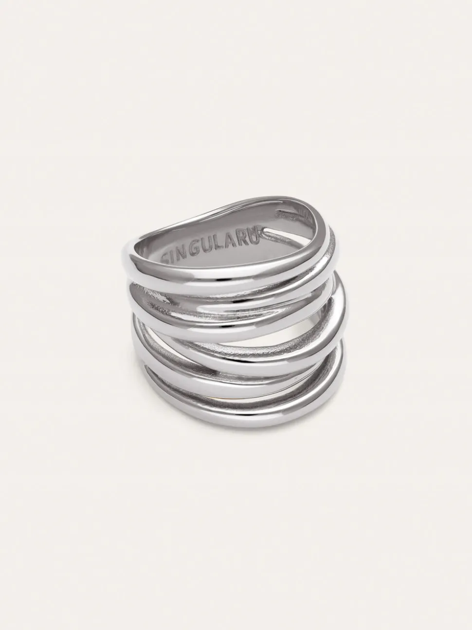 Anillo Ondina Acero