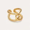 Anillo One Link Acero Baño Oro