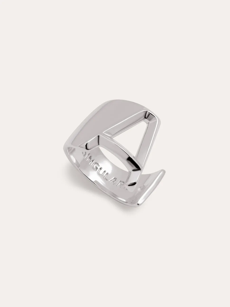 Anillo Personalizado Letter Signet