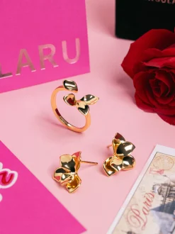 Anillo Zinnia Baño Oro