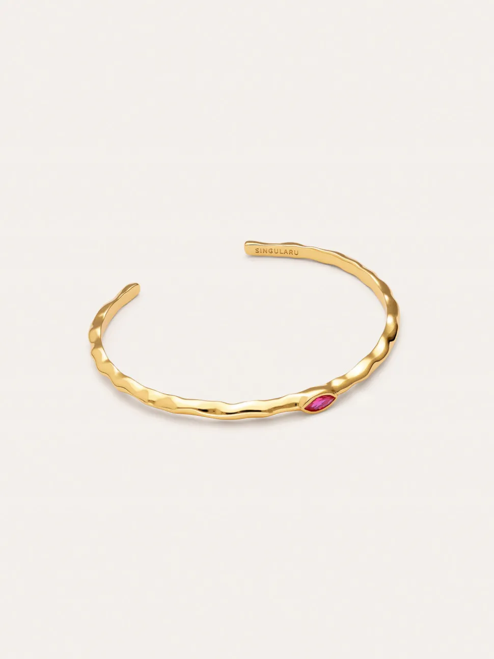 Brazalete Alma Rosé Baño Oro