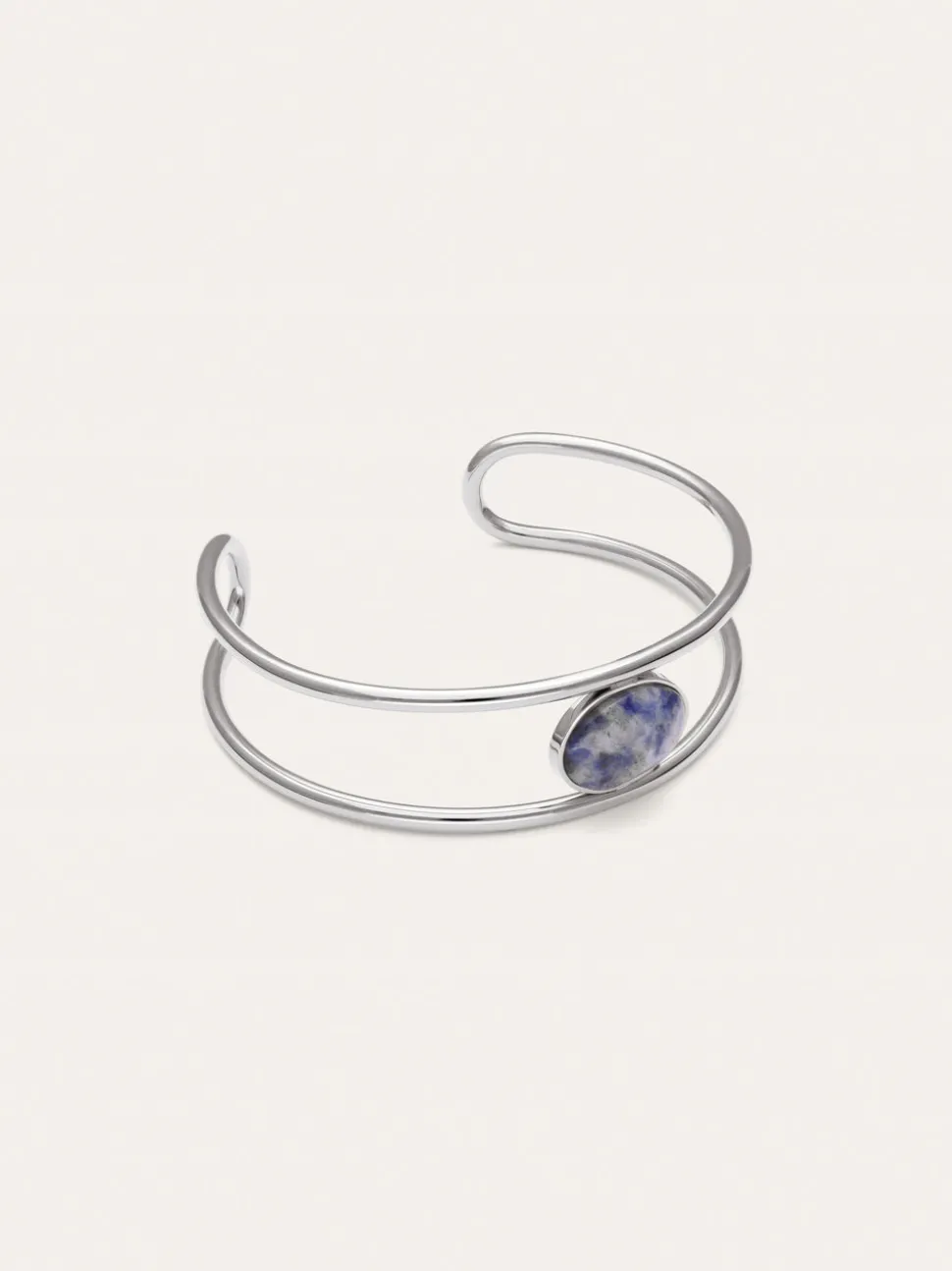 Brazalete Cianita Acero