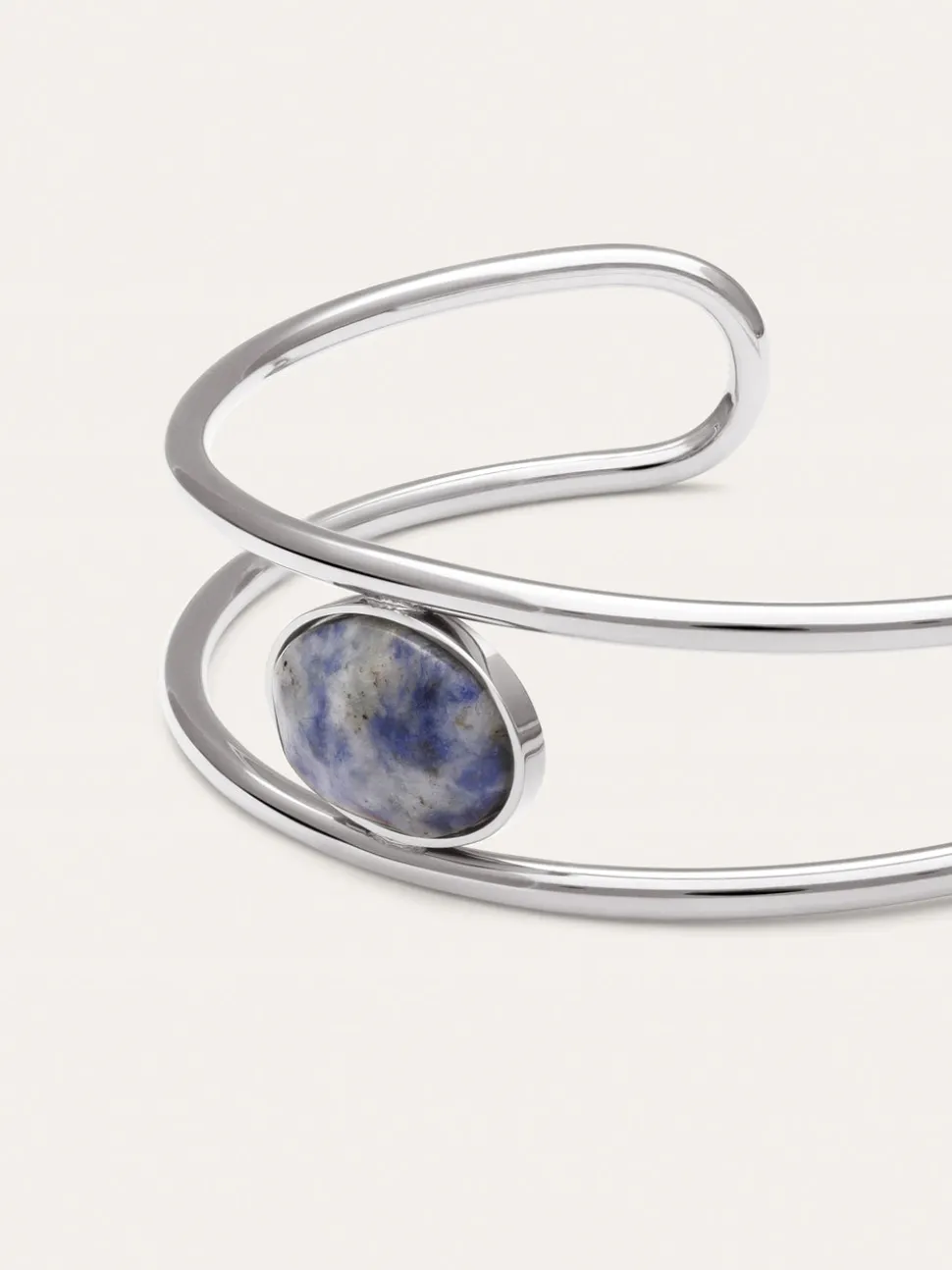 Brazalete Cianita Acero