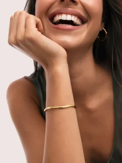 Brazalete Dane Acero Baño Oro