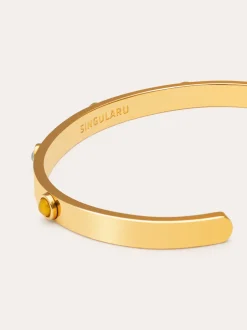 Brazalete Gina Acero Baño Oro