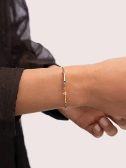 Brazalete Leonor Baño Oro