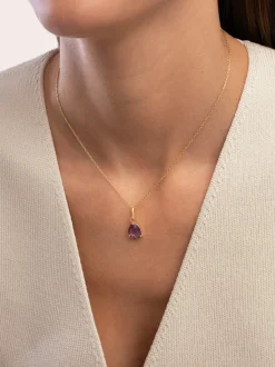 Charm Birthstones Baño Oro