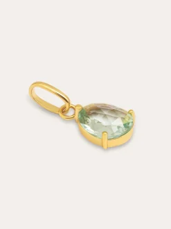 Charm Birthstones Baño Oro