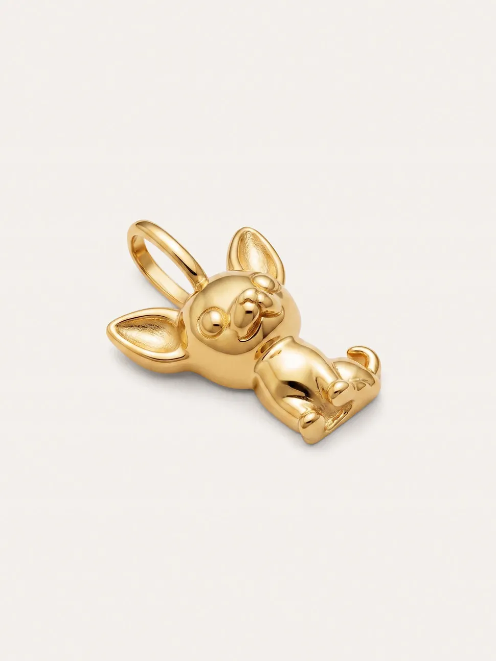 Charm Chihuahua Baño Oro