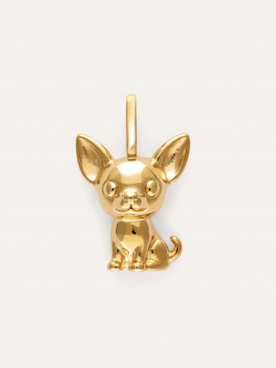 Charm Chihuahua Baño Oro