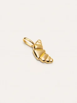 Charm Croissant Baño Oro