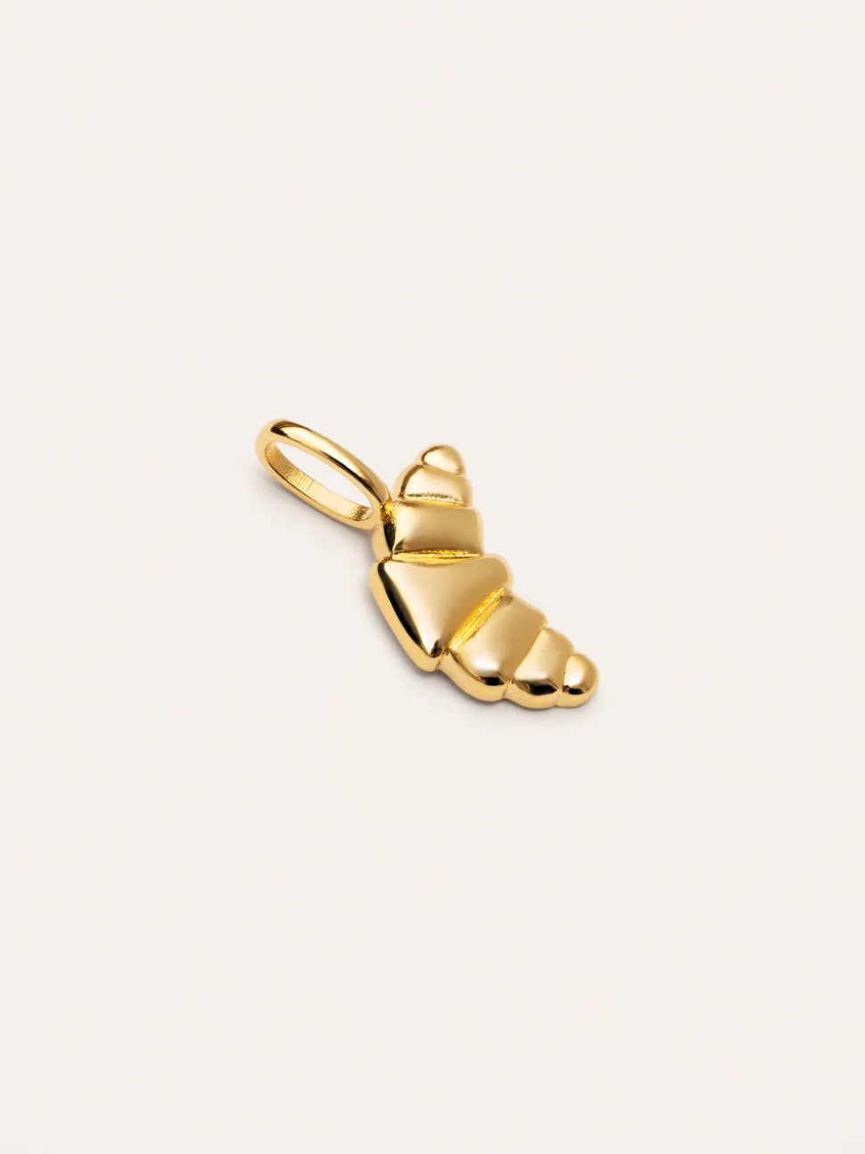 Charm Croissant Baño Oro