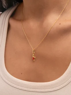 Charm Gambita Baño Oro