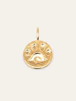 Charm Huella Baño Oro