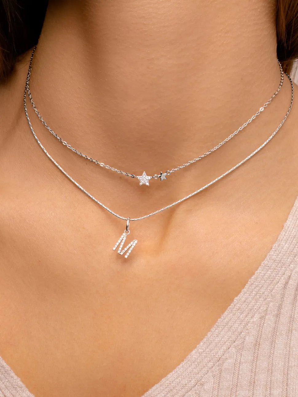 Charm Letter Spark Plata