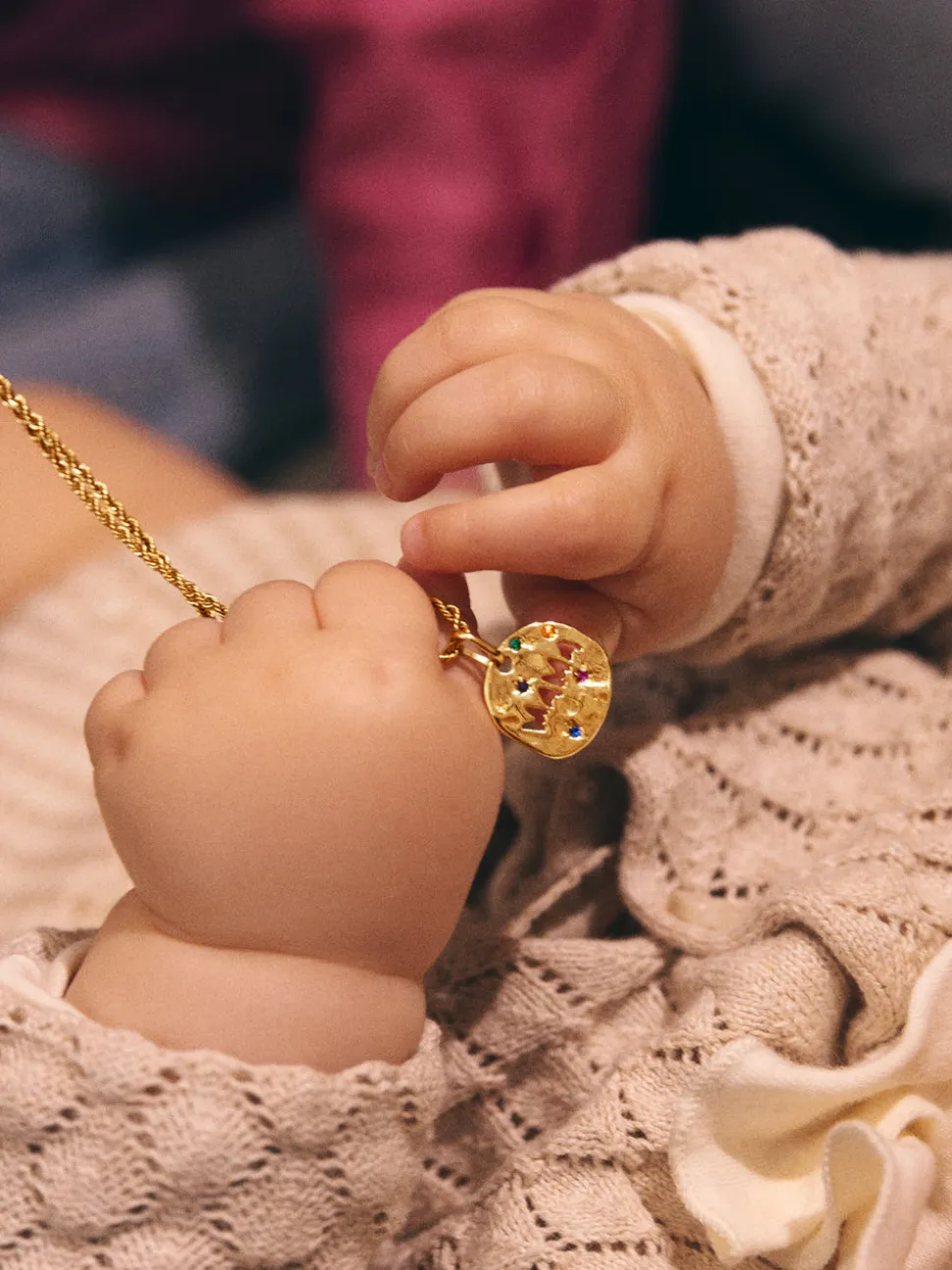 Charm Mamá Baño Oro