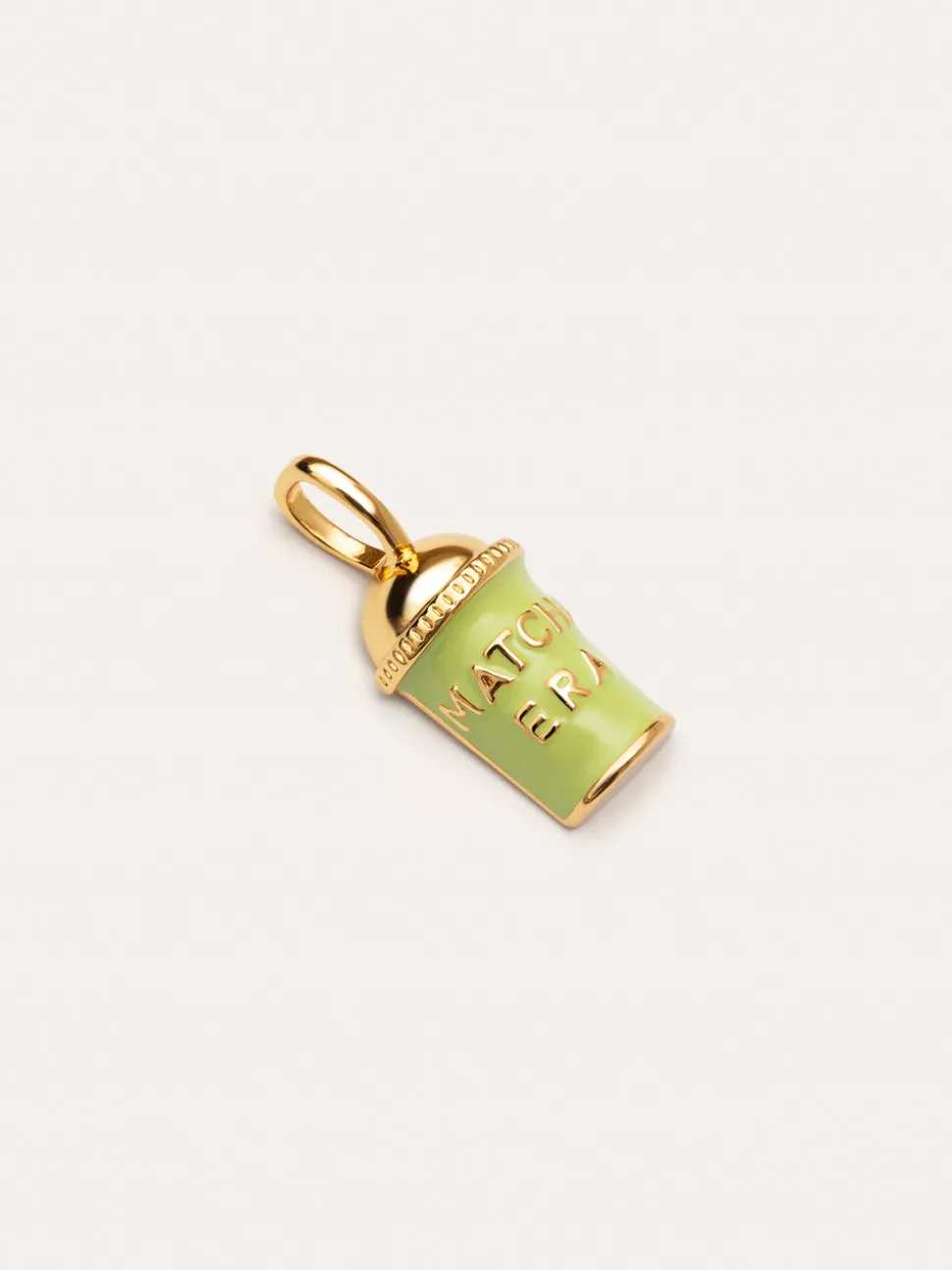 Charm Matcha Baño Oro