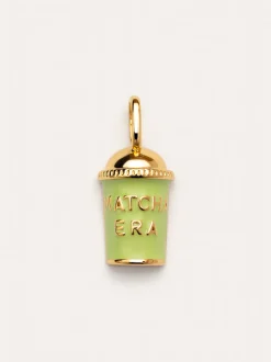 Charm Matcha Baño Oro