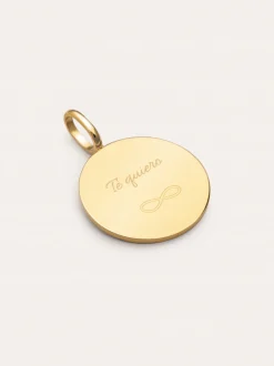 Charm Personalizado Dream Acero Baño Oro