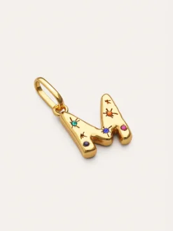 Charm Personalizado Inicial Organic Colors Baño Oro