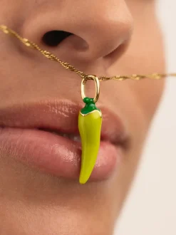Charm Piparra Baño Oro