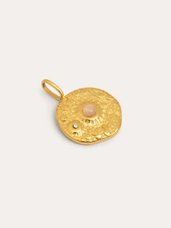 Charm Planeta Mars Acero Baño Oro