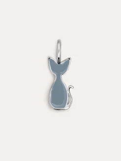 Charm Salem Gato Enamel Gris