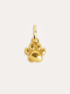 Charm Simple Paw Baño Oro