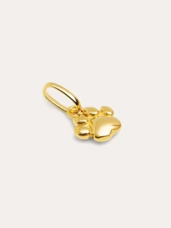 Charm Simple Paw Baño Oro
