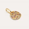 Charm Stellar Colors Plata Baño Oro