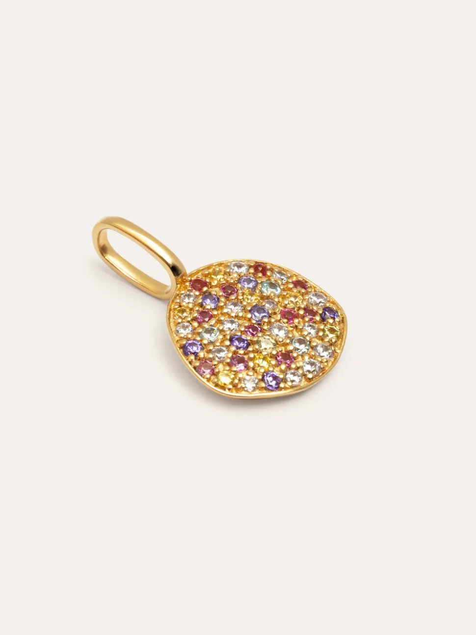 Charm Stellar Colors Plata Baño Oro