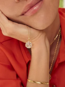 Charm Stellar Colors Plata Baño Oro