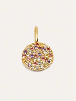 Charm Stellar Colors Plata Baño Oro