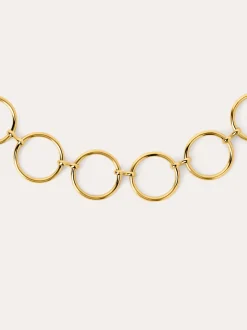 Choker Circles & Circles Acero Baño Oro