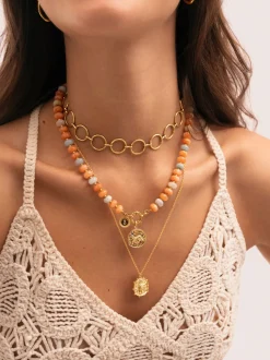 Choker Circles & Circles Acero Baño Oro