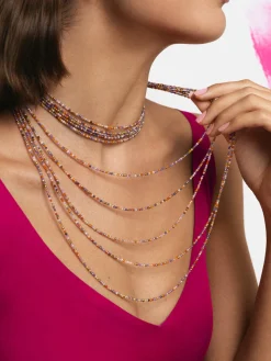 Choker Crystals Cleopatra Acero Baño Oro