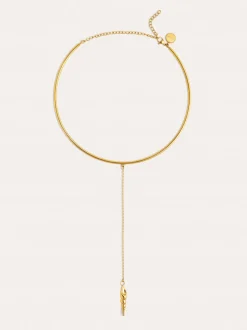 Choker Ítaca Acero Baño Oro