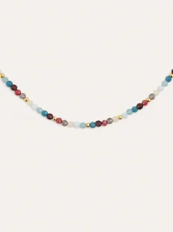 Collar Altea Bruma Acero Baño Oro